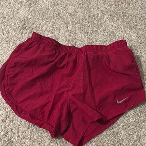 Nike Women's Red Running Shorts